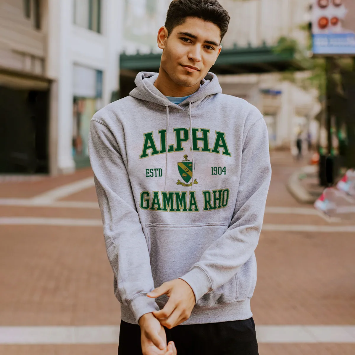 AGR Classic Crest Hoodie