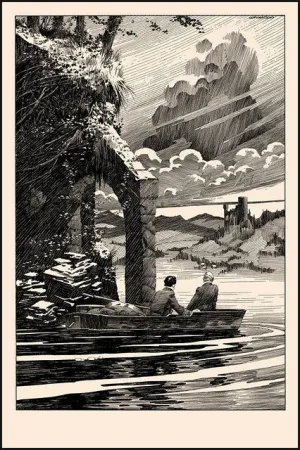 Agreed to Descend AP Silkscreen Print by Bernie Wrightson