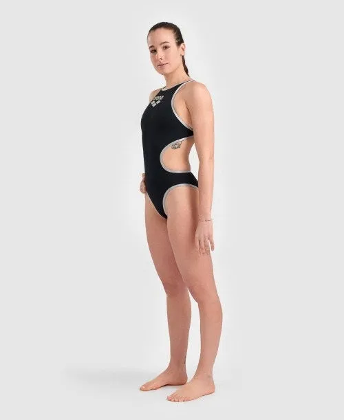 arena Women's One BigLogo One Piece Swimsuit