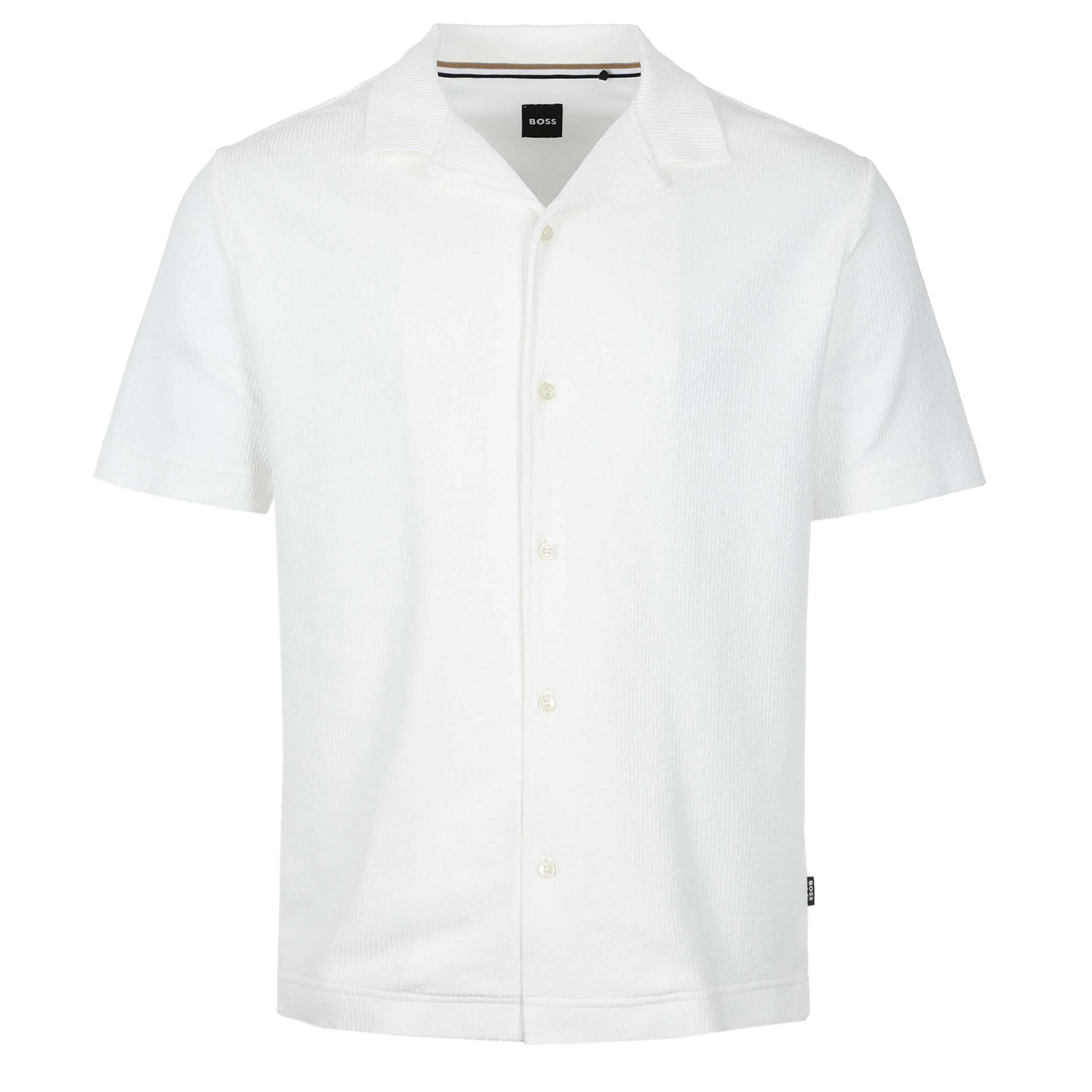 BOSS Powell 129 SS Shirt in White