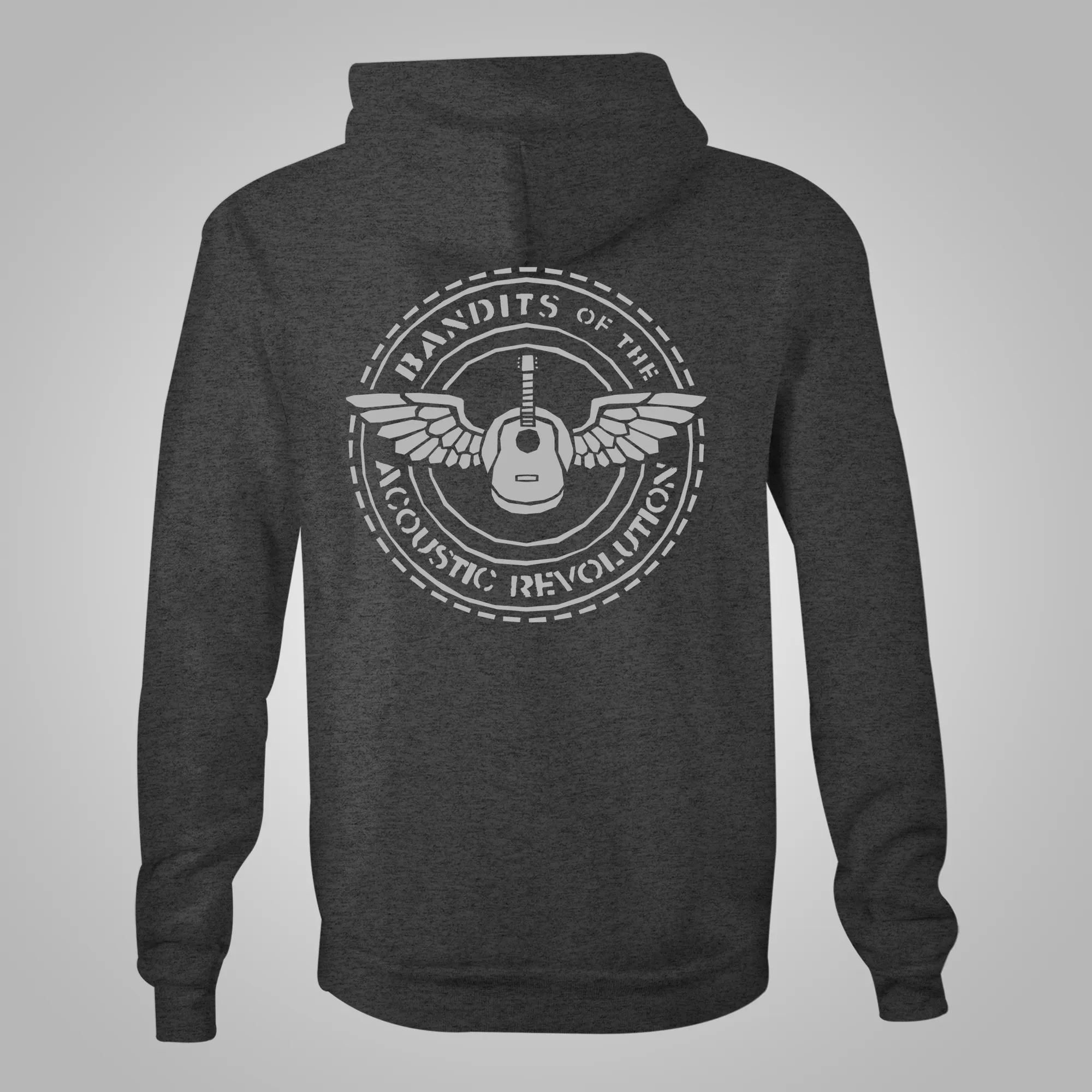 B.O.T.A.R. "Round Logo" Zip-Up Hoodie (Grey)