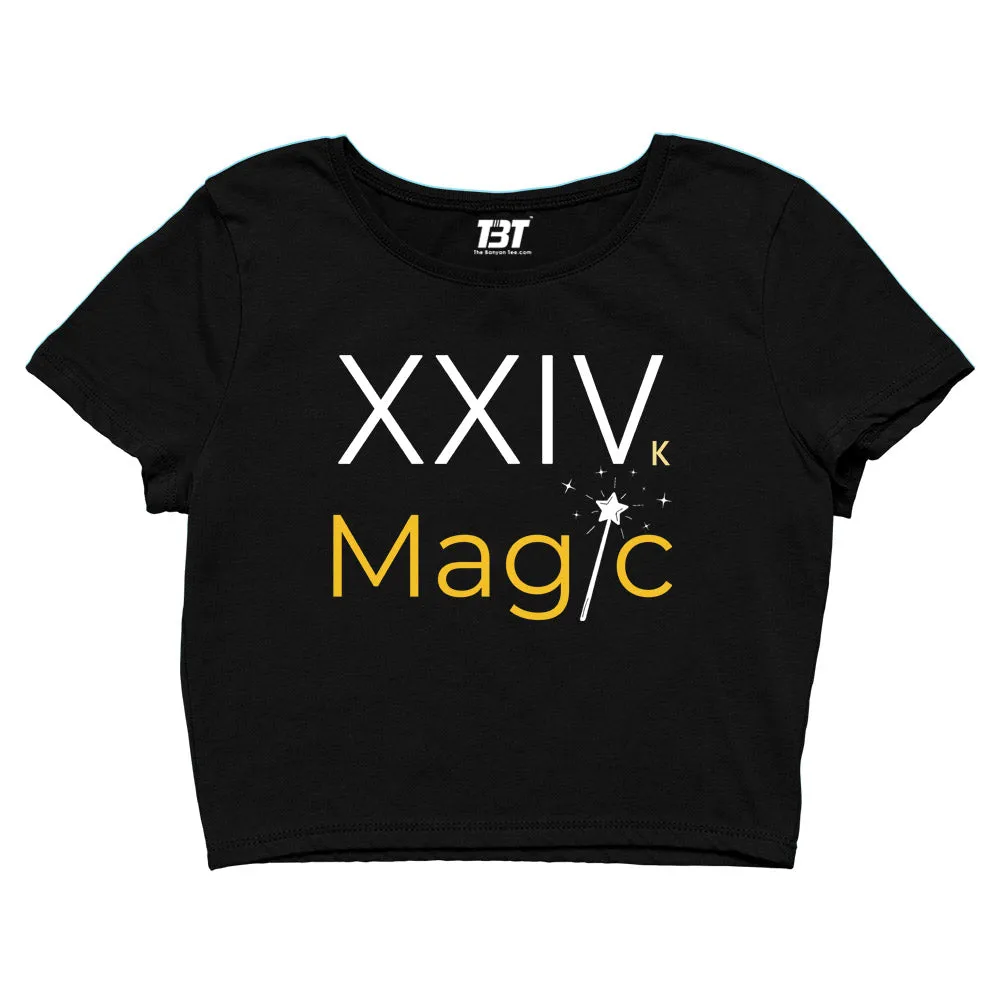 Bruno Mars Crop Top - 24K Magic