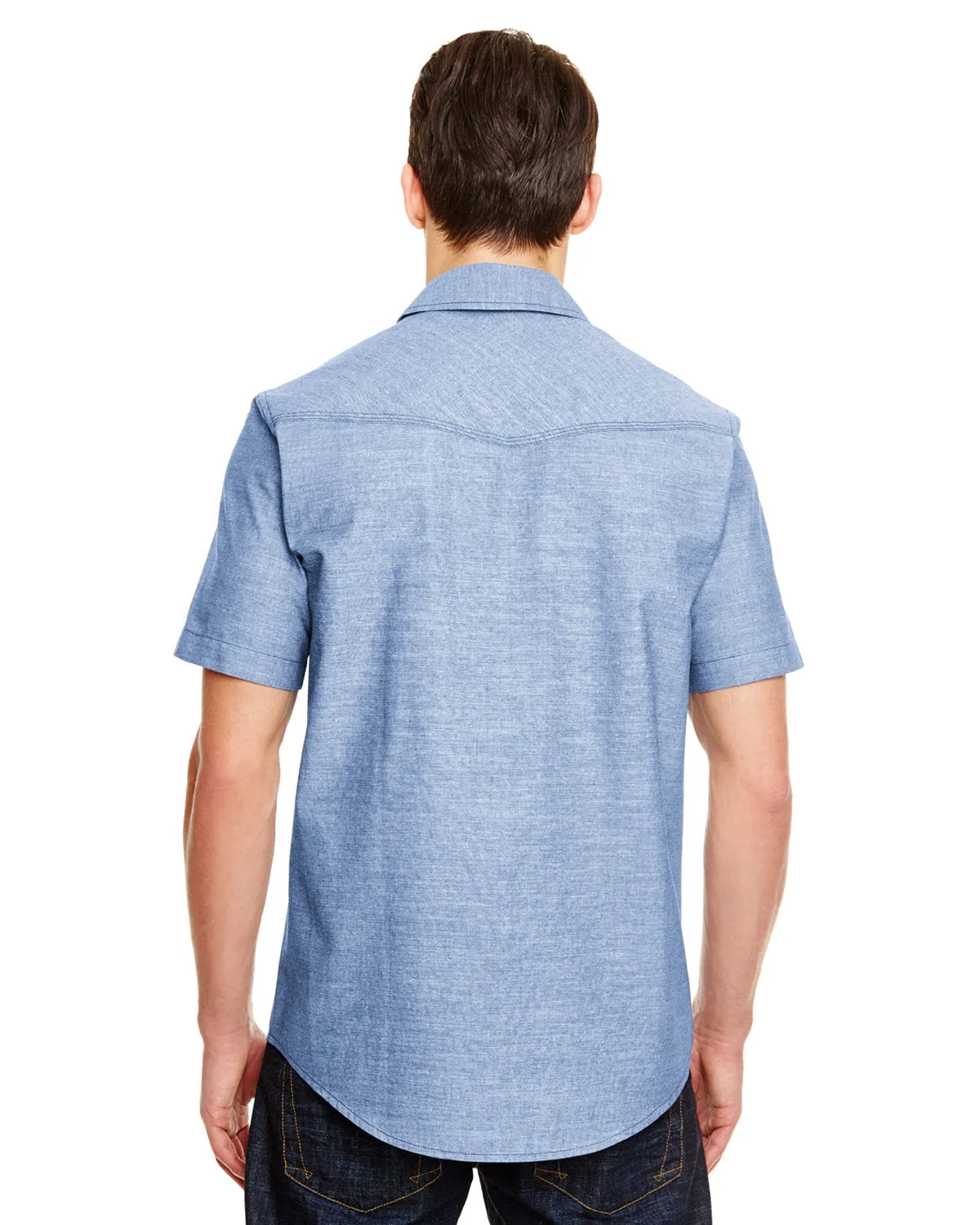 Burnside Men's Chambray Woven Shirt