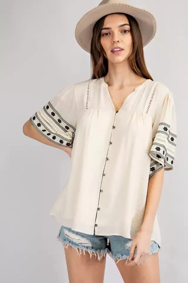 Button down top