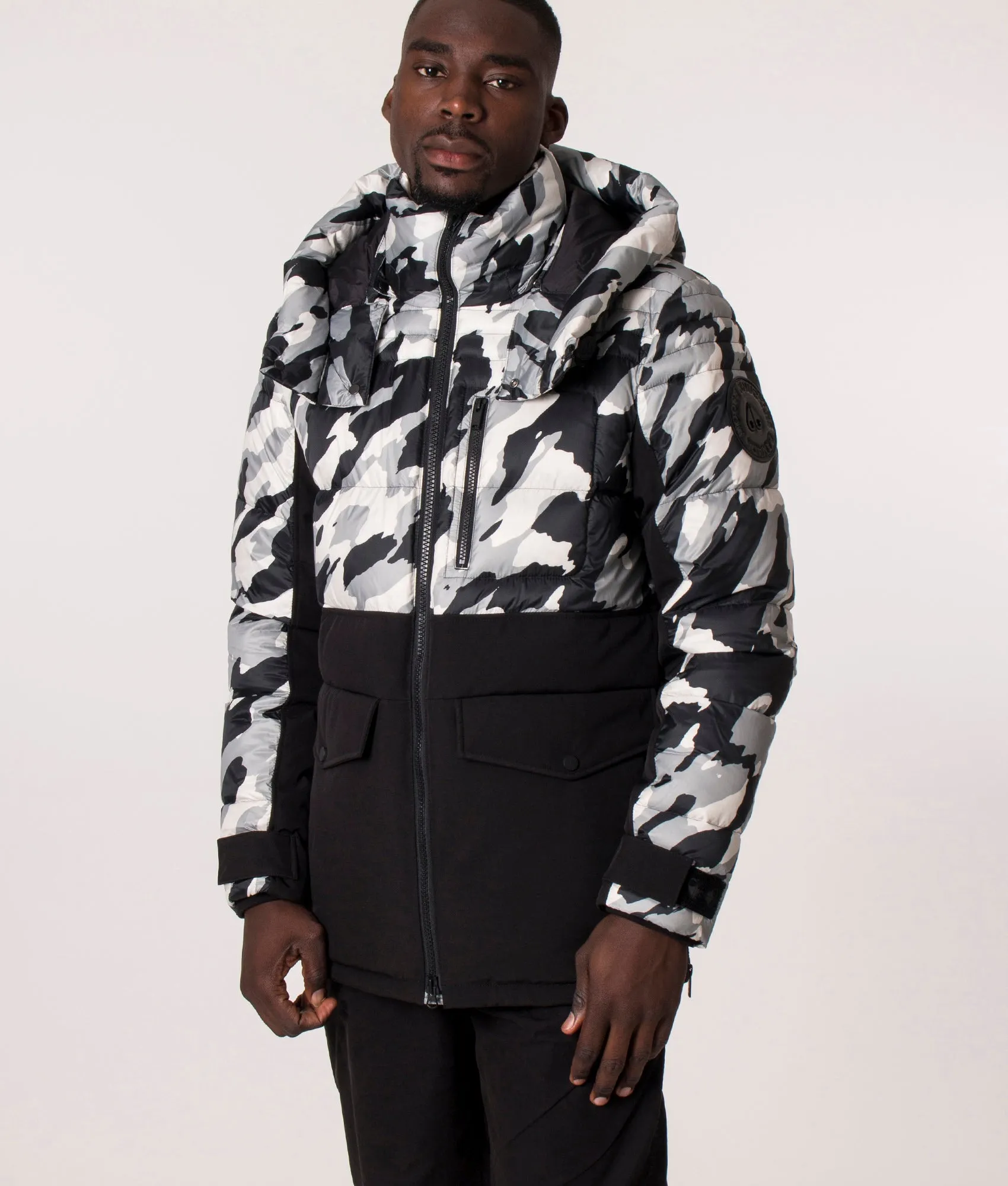 Camouflage Dugald Down Puffer Jacket