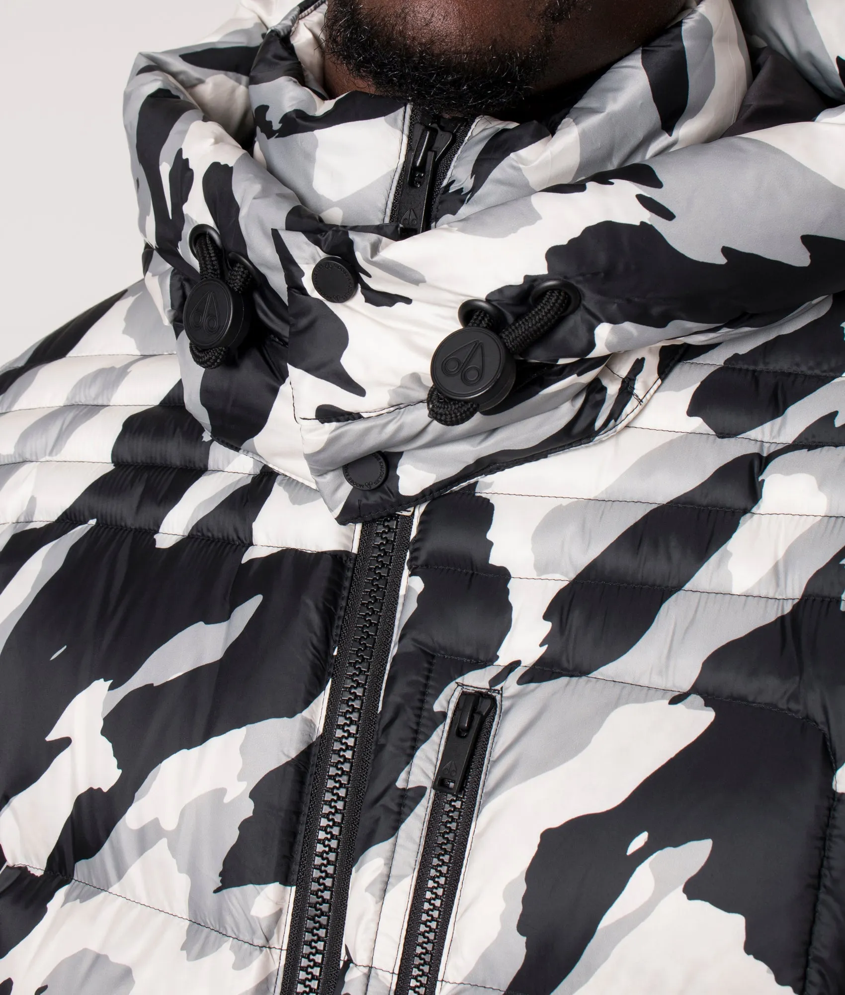 Camouflage Dugald Down Puffer Jacket