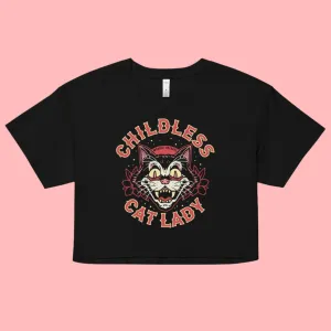 Childless Cat Lady Crop Top