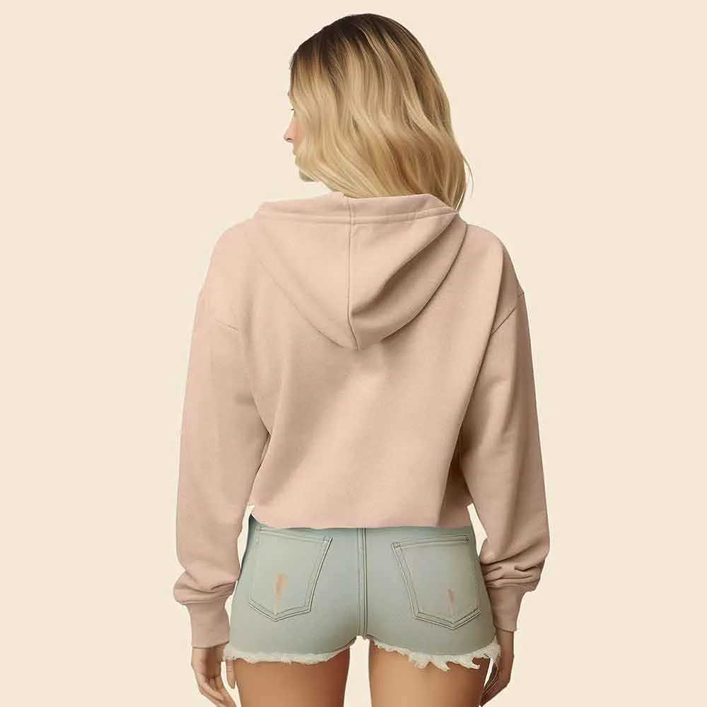 Dalix Rainbow Cropped Hoodie (Glow in the Dark)