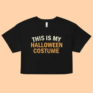 Halloween Costume Crop Top