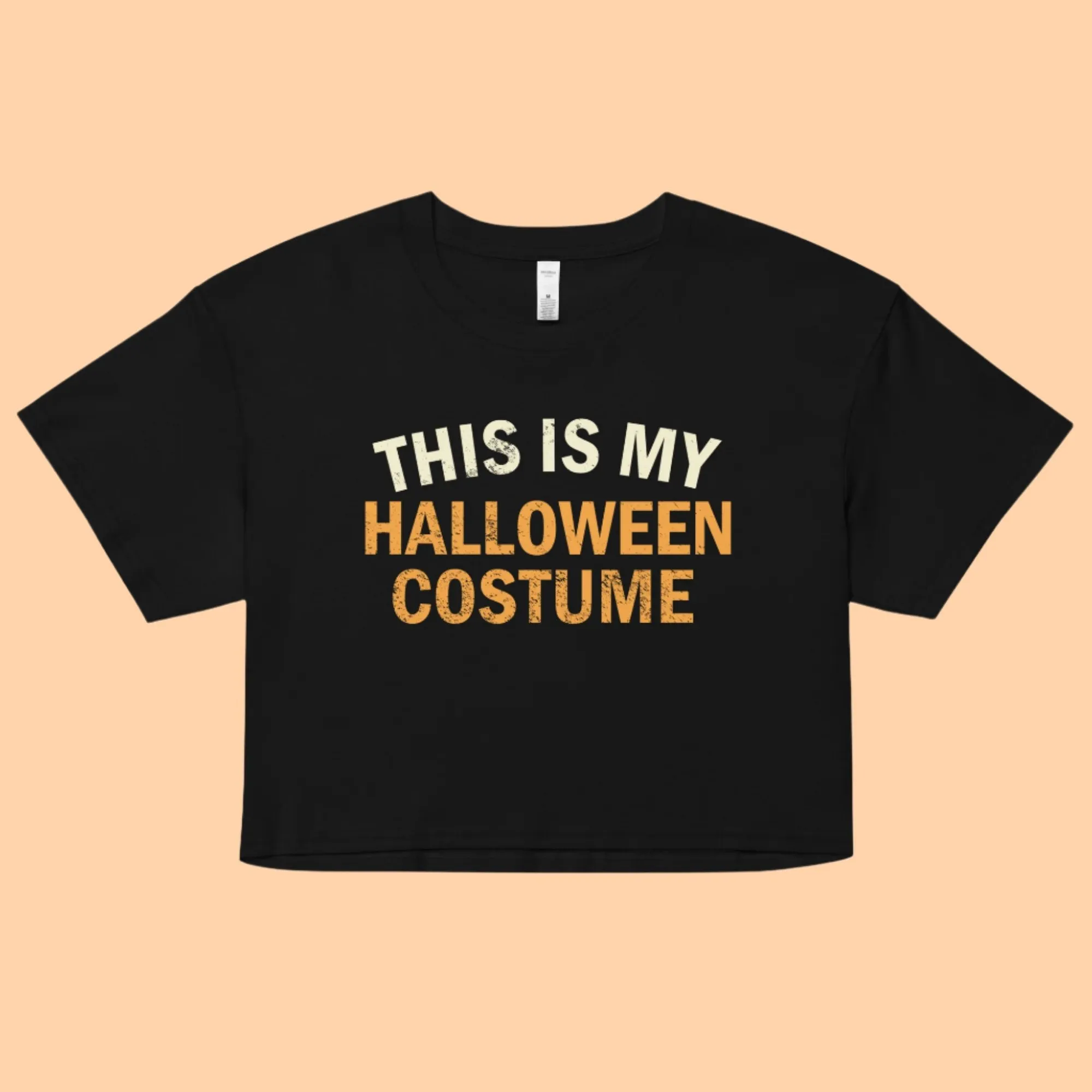 Halloween Costume Crop Top