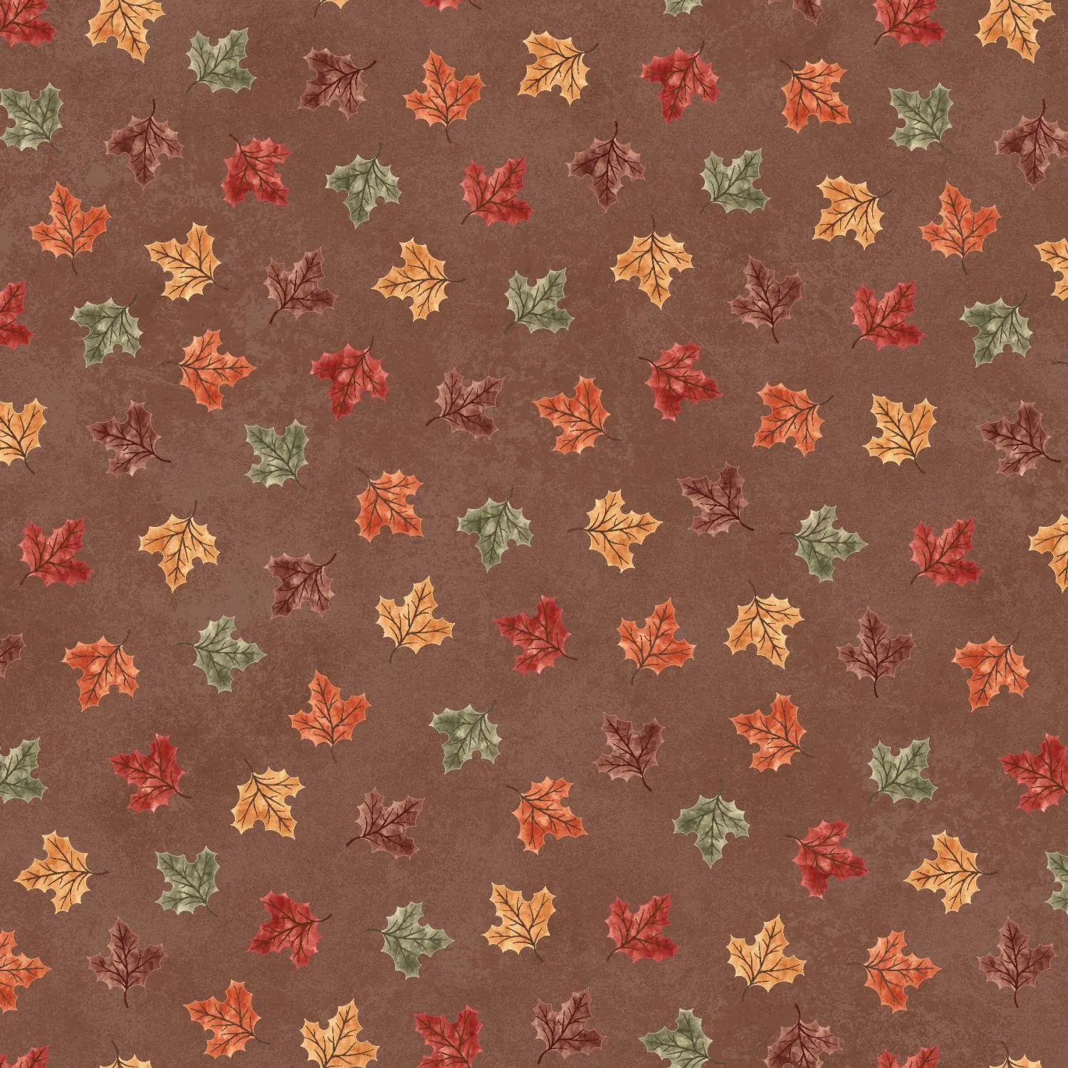 Hello Autumn - Mini Leaf - MAS10735-A Brown