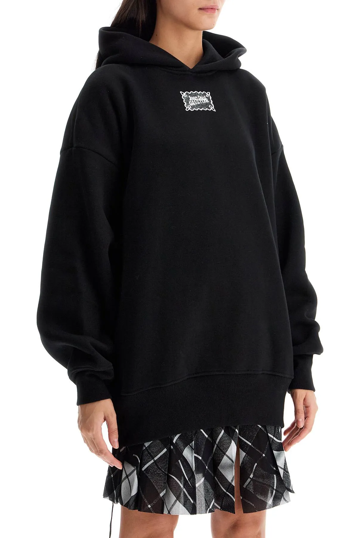 JEAN PAUL GAULTIER oversized hoodie with hood