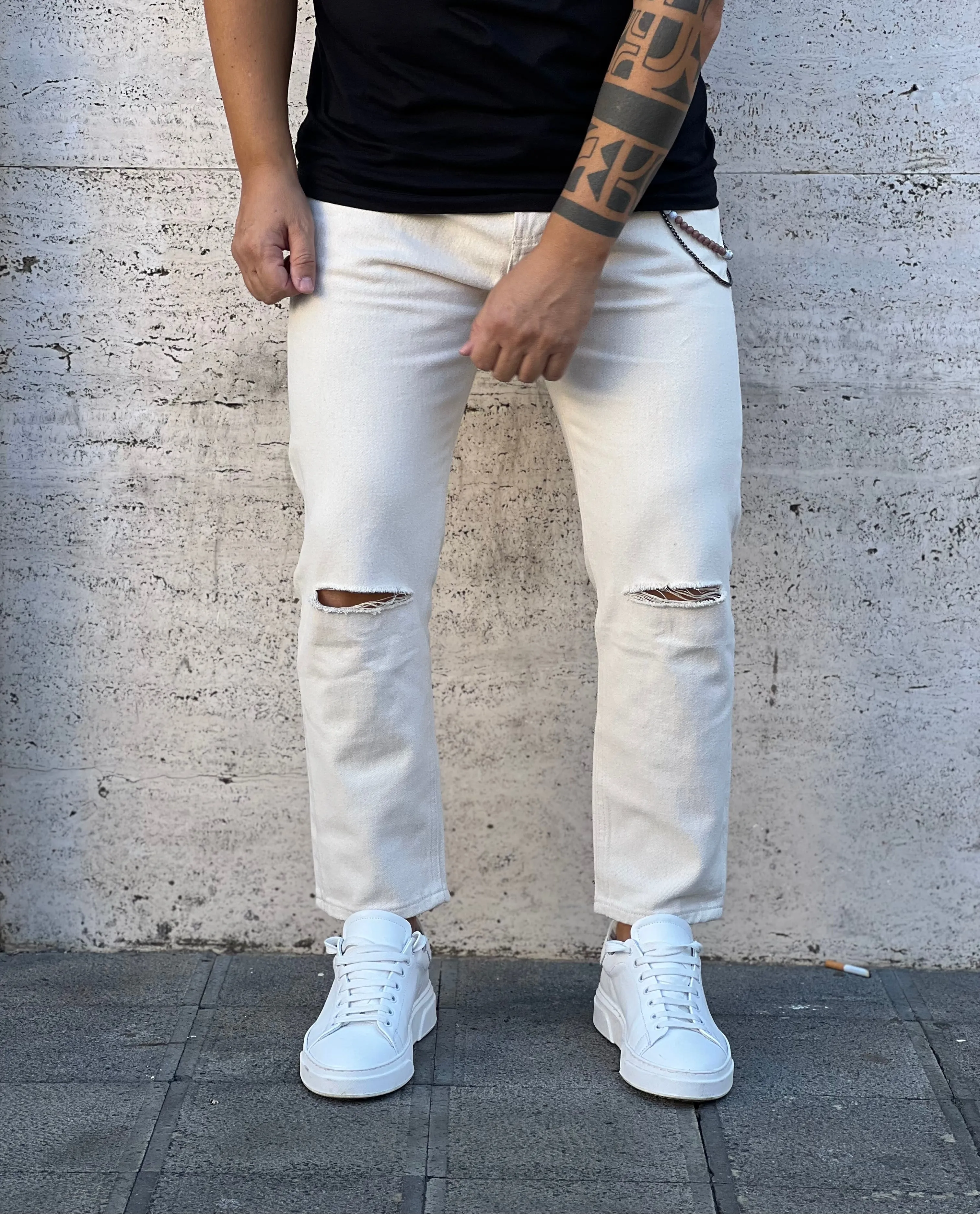 Jeans Gianni lupo   Maiorca beige