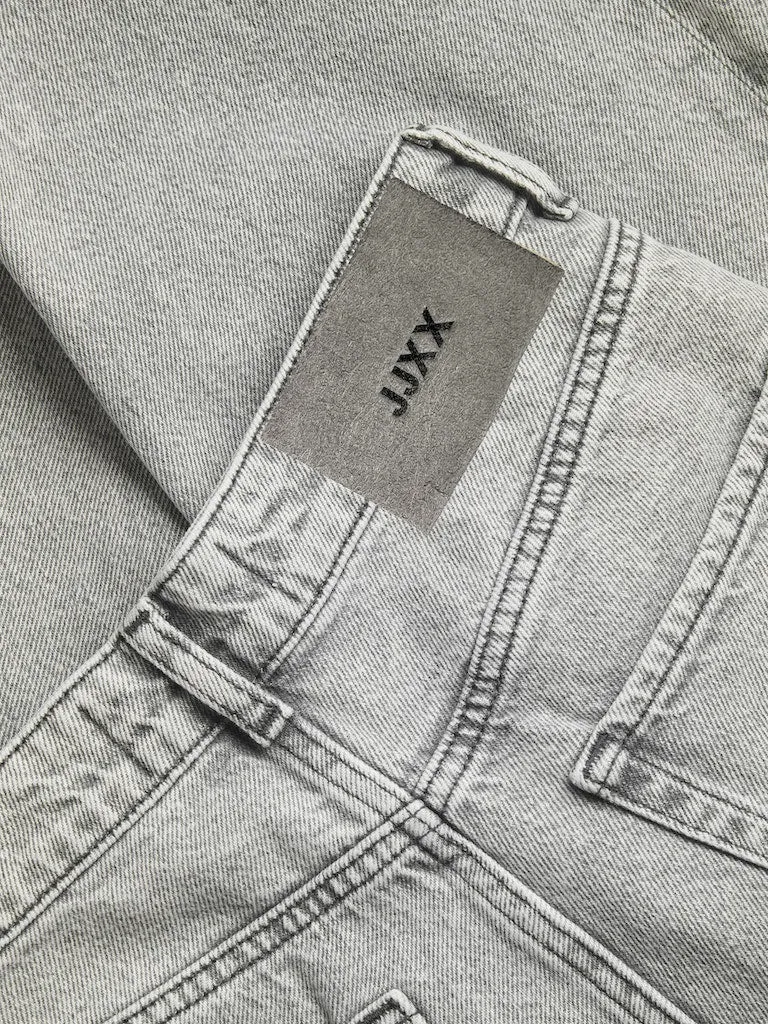 Lisbon Mom Jeans Light Grey Denim