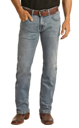 M1R3567 - Hooey X Rock&Roll Denim Men's Reflex Revolver Straight Jean