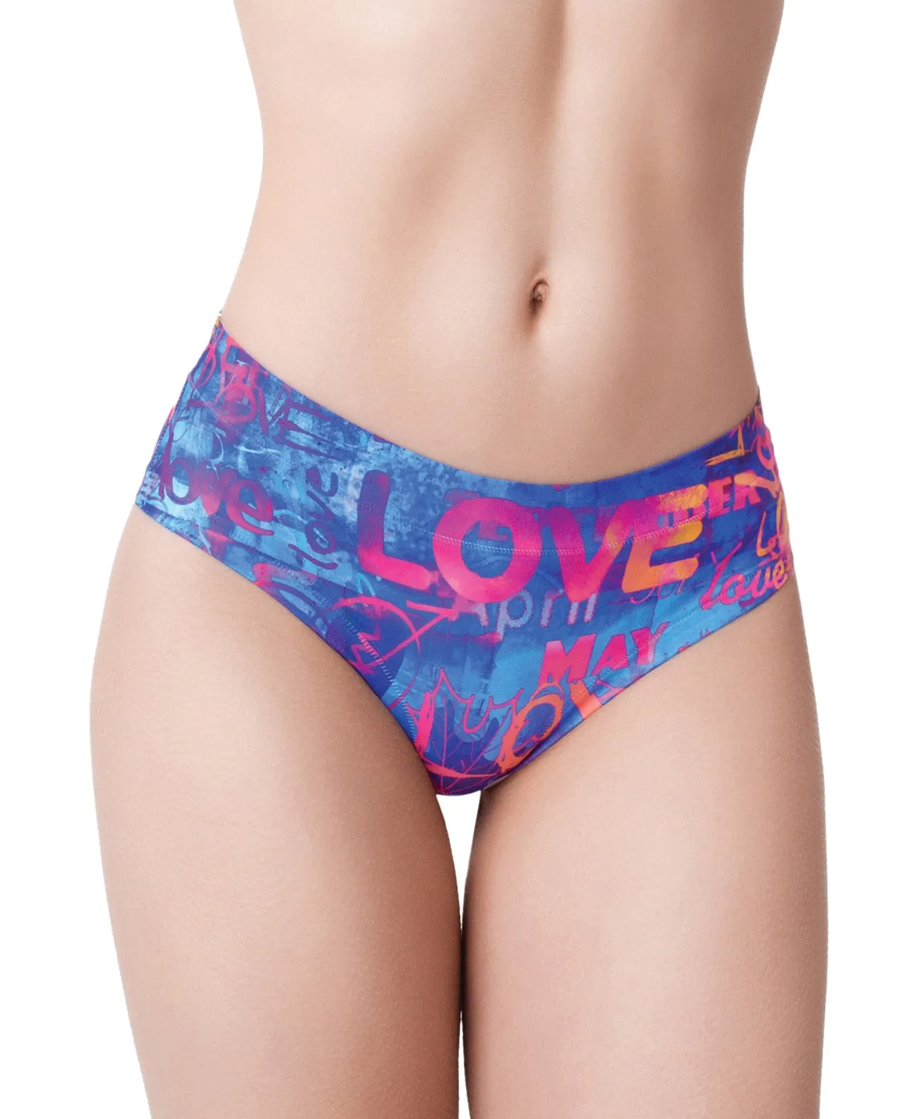 Mememe Love graffiti Printed Slip MD