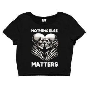 Metallica Crop Top - And Nothing Else Matters