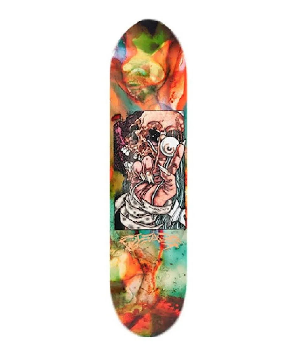 Missing Peace Psyche A Skateboard Art Deck by Pushead