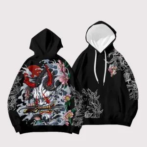 Oni Printed Hoodie