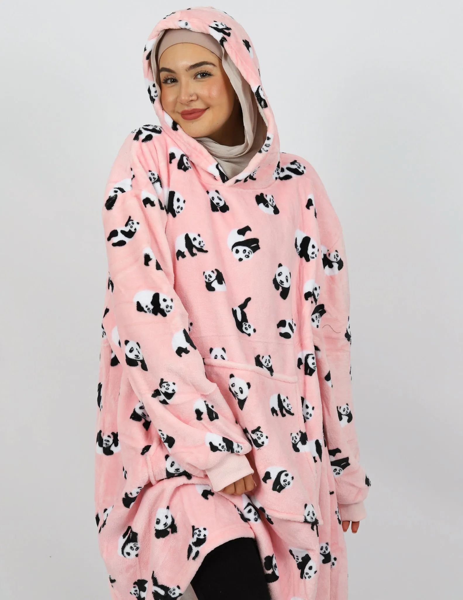 Pink Panda Blanket Jumper