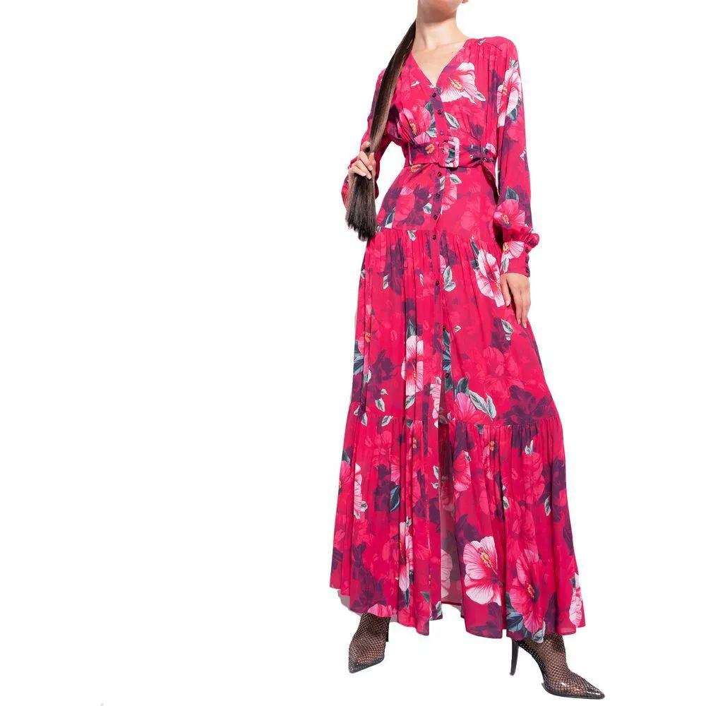 PINKO Fuchsia Viscose Dress