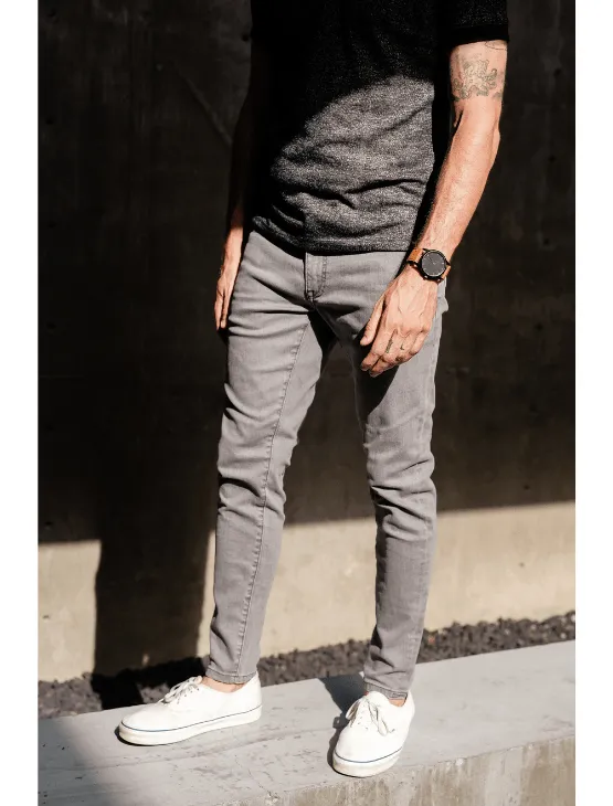 Slim Light Grey Jeans