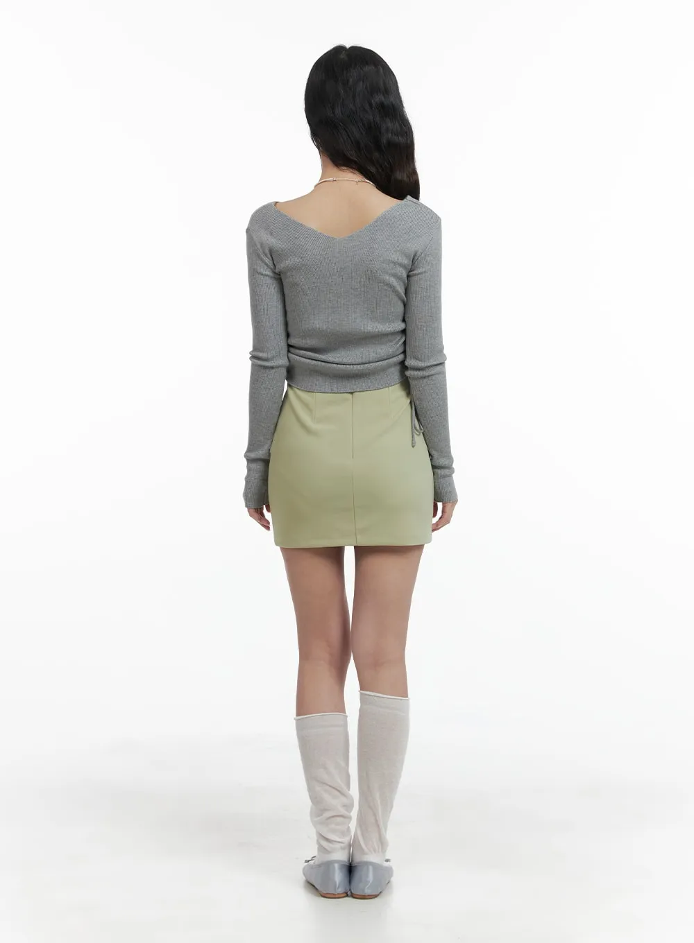 Slim Mini Skirt OM422