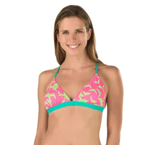 Speedo Women's Turnz Tie Back Bikini Swim Top