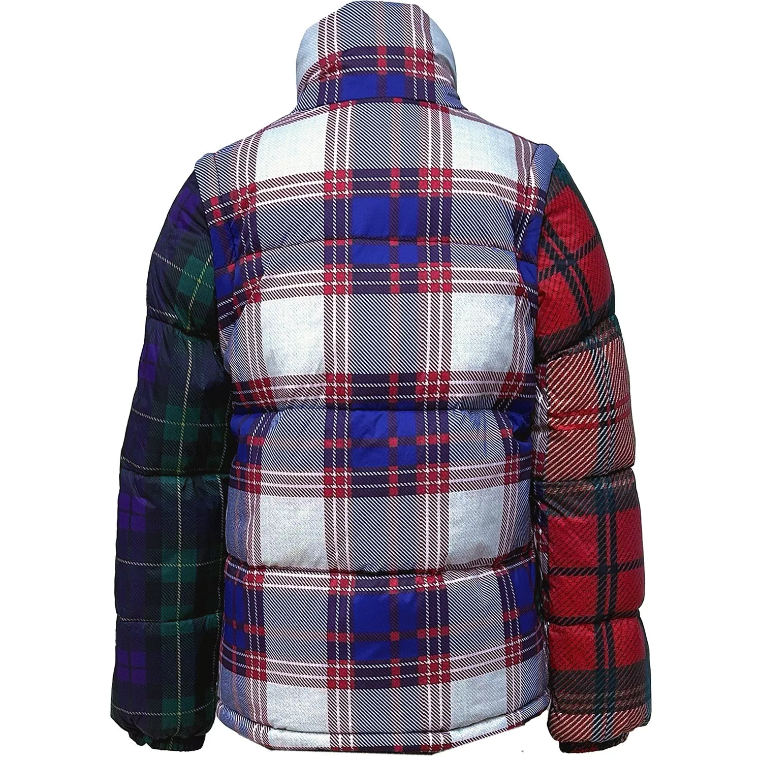 Tartan print Down Jacket sale