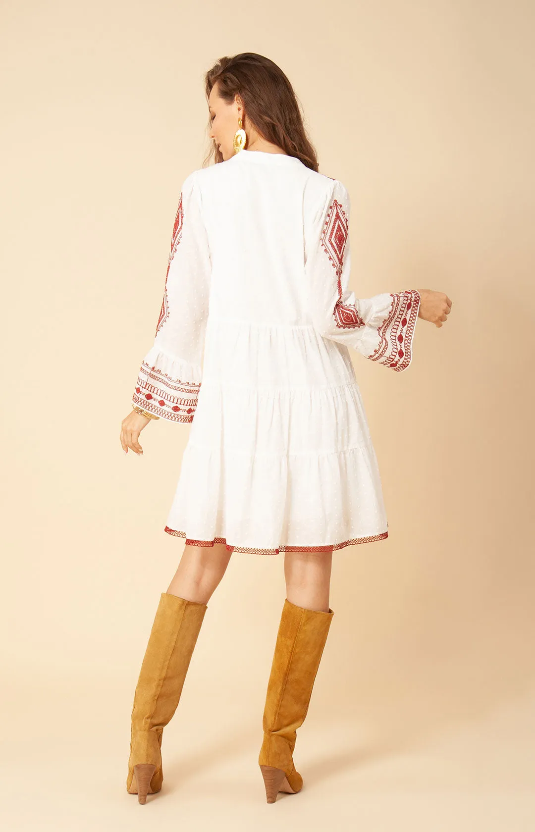 Tasha Embroidered Dress