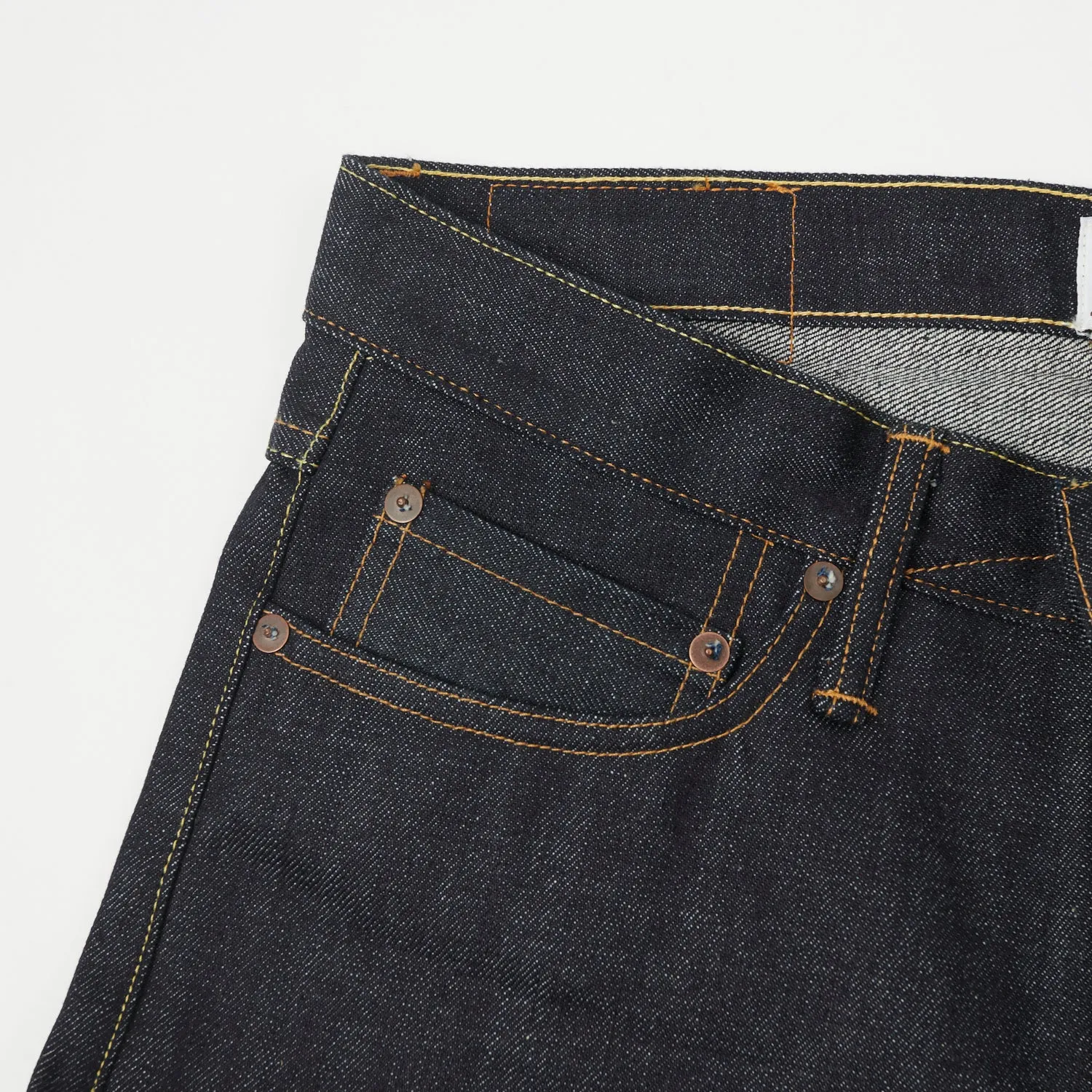 Tellason Elgin 14.75oz Slim Tapered Jean - Cone Mills