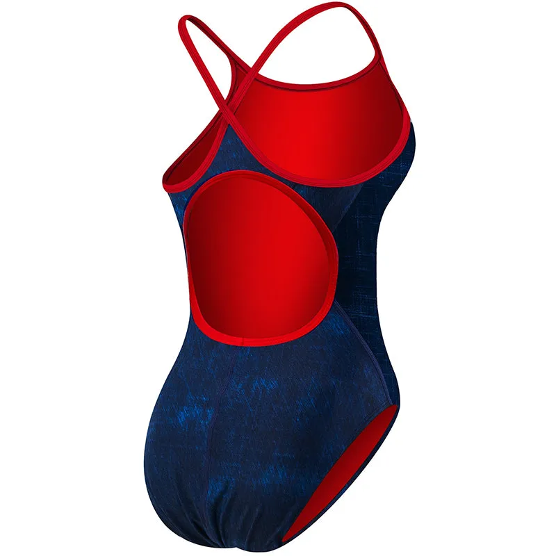 TYR - Sandblasted Diamondfit Ladies Swimsuit - Navy