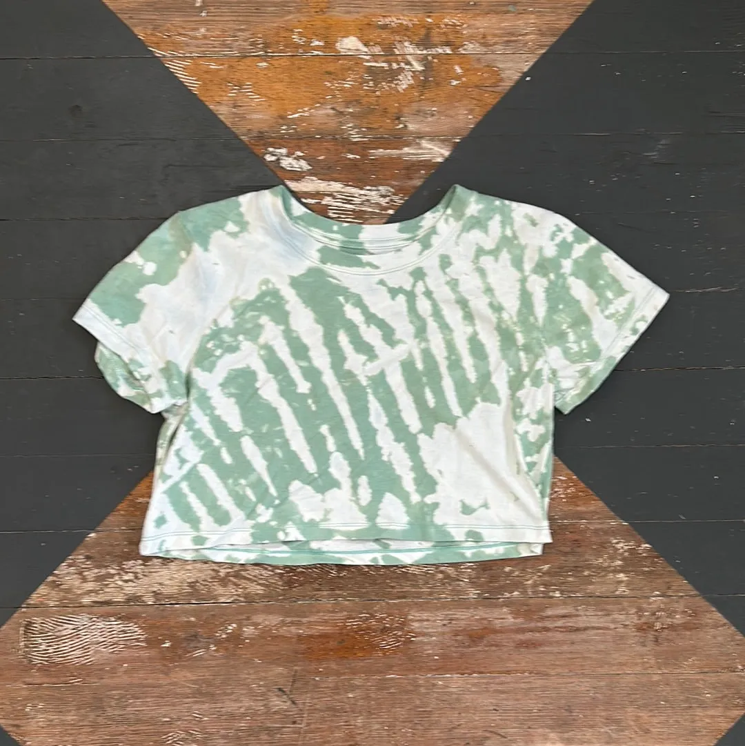 UPCYCLED TEE CROP - S/M