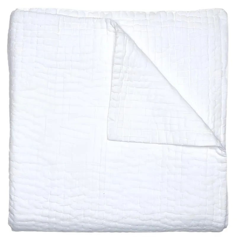 Vivada White Coverlets by John Robshaw