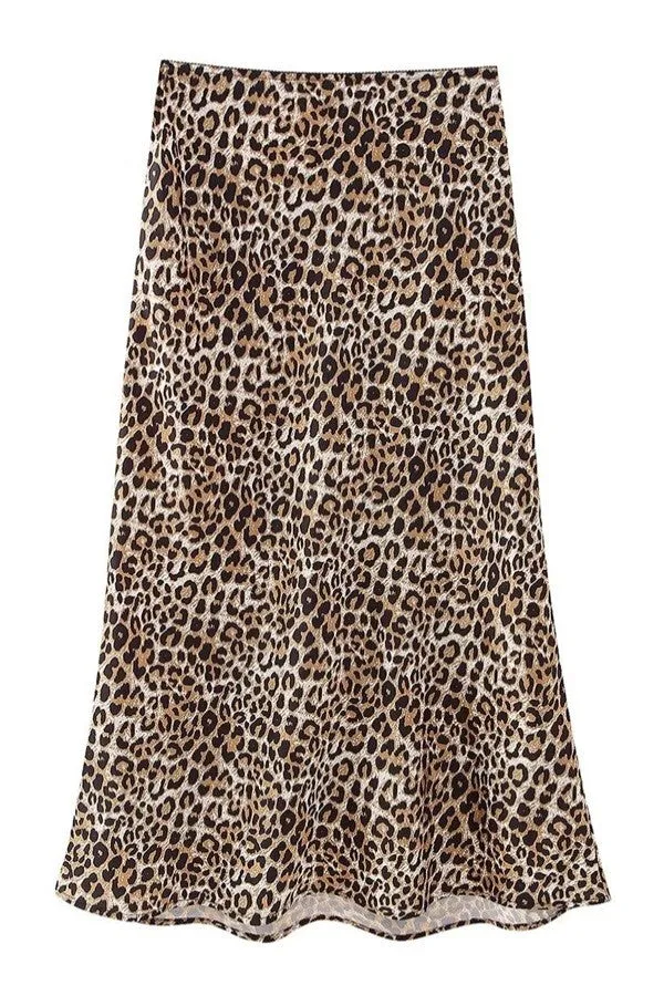 Wild Ones Leopard Print Skirt