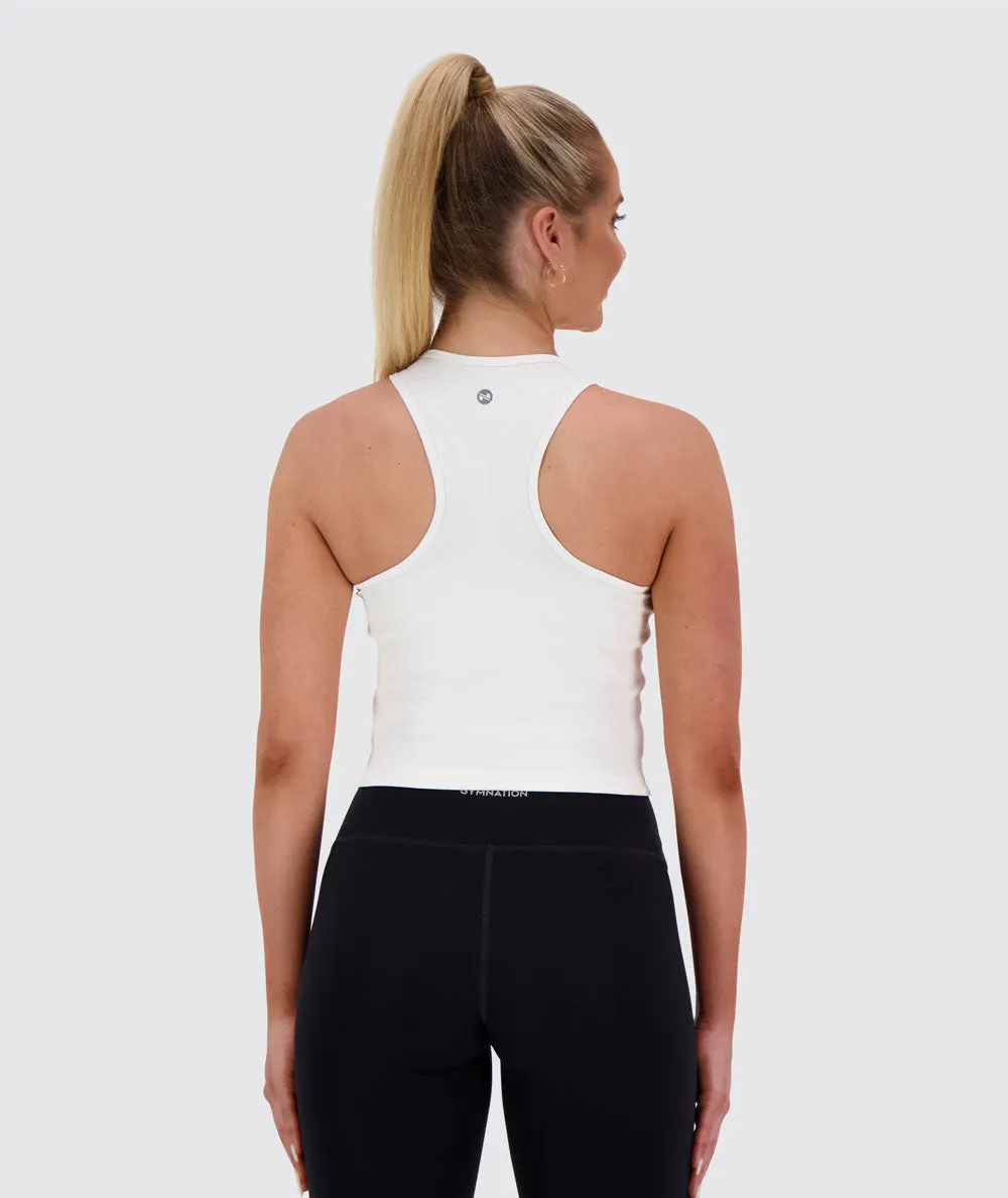 Women's Ribbed Crop Top